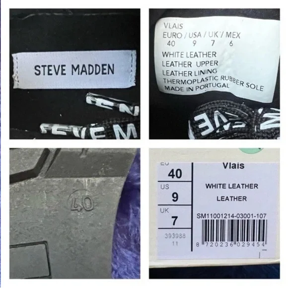 New! STEVE MADDEN “Vlais” Chunky Leather Platform Combat Boots - Picture 12 of 12